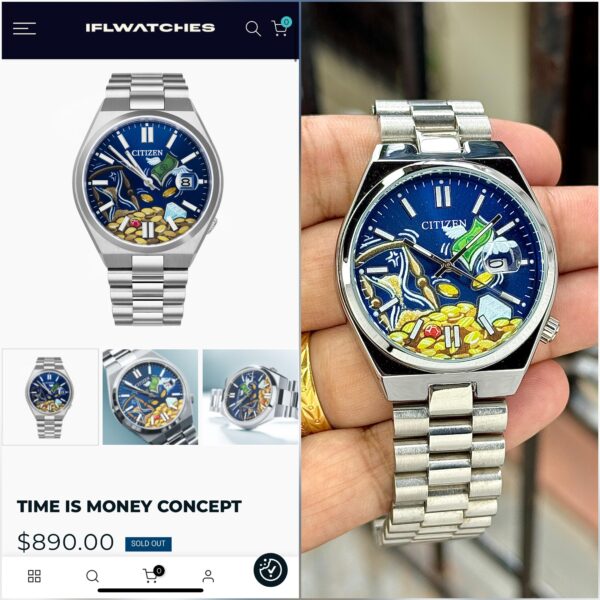 CITIZEN TIME IS MONEY