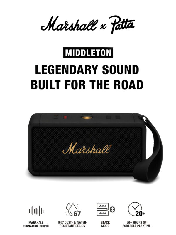 MARSHALL MIDDLETON X PATTA 2025 EDITION SPEAKER