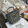 Christian Dior Vanity Bag 12a Quality With Dior Box Bill Satin Dust Cover Size _ 6 By 8 Inches