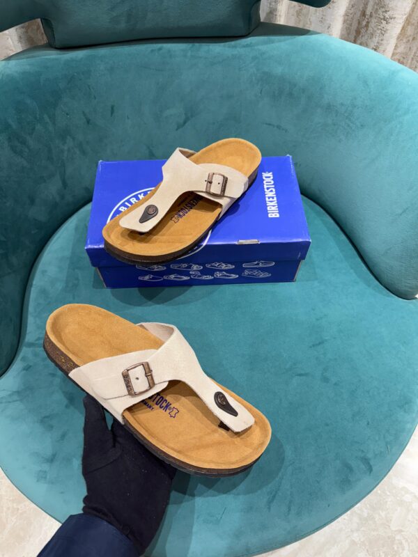 Birkenstock gizeh high qualit white