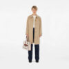 Burberry Freya Tote With Og Box Dust Bag Brown Canvas