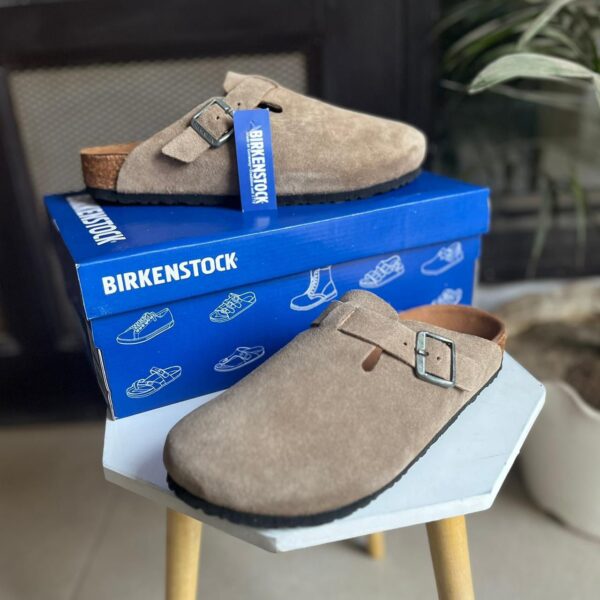 Birkenstock boston suede 1
