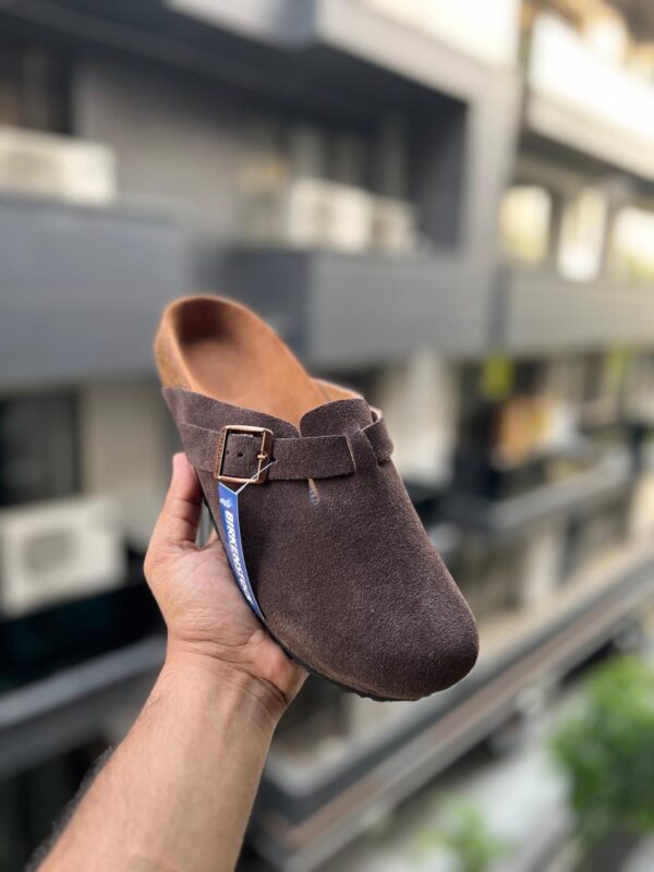 Birkenstock boston suede 2