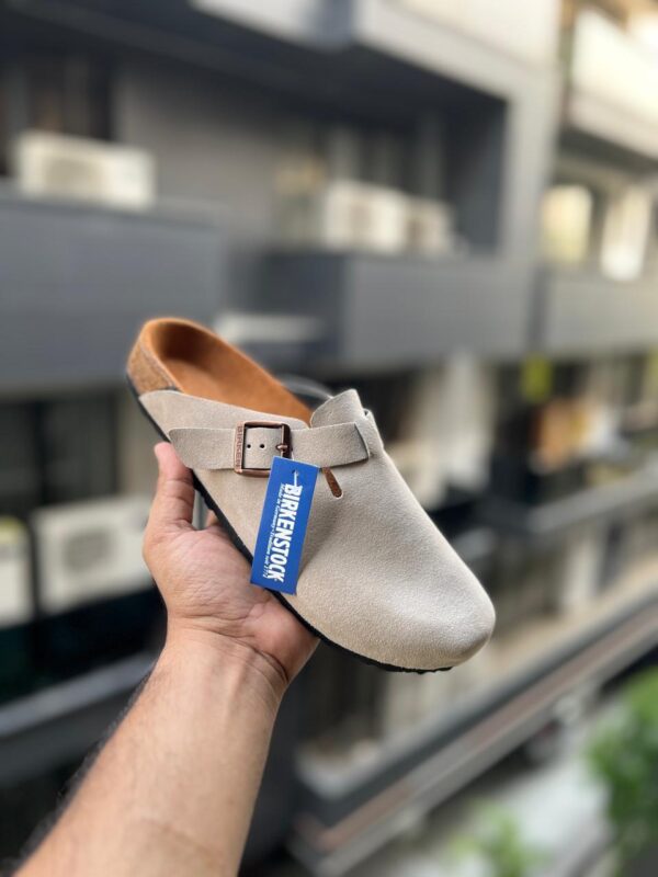 Birkenstock boston suede 3