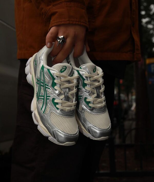 Asics gel nyc birch pure silver