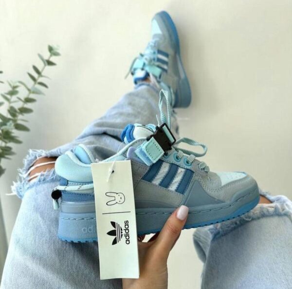 White adidas bad bunny copy