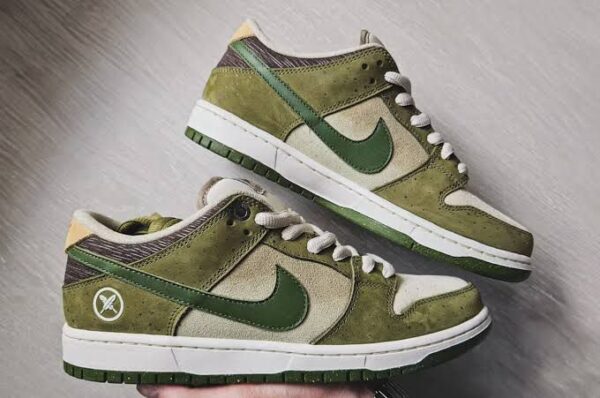 Yuto horigome x nike sb dunk low asparagus - Image 4