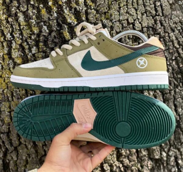 Yuto horigome x nike sb dunk low asparagus - Image 5