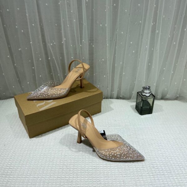 Zara pearl jewel heels - Image 3