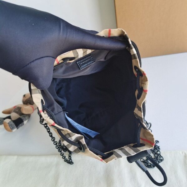 Burberry Phoebe Bucket Drawstring Pouch Bag - Image 3