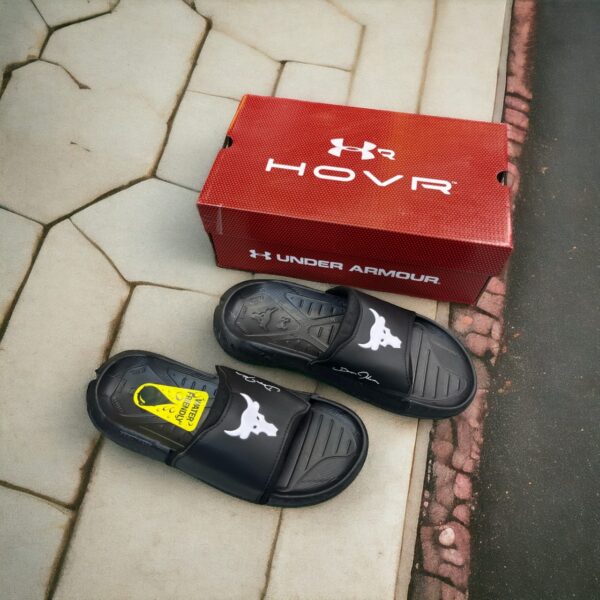 Under armour project rock 3 slides