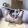 Burberry Haymarket Reversible Tote With Pouch 1