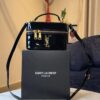 Ysl Saint Laurent Black Gaby Patent Leather