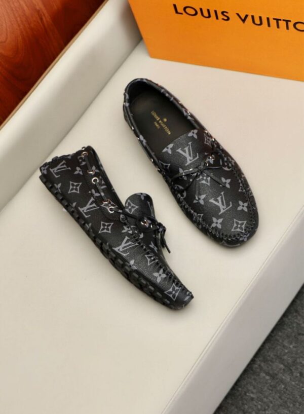 Louis vuitton lv monogram denim loafer - Image 3