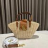 Celine Teen Triomphe Couffin Wicker With Dust Bag