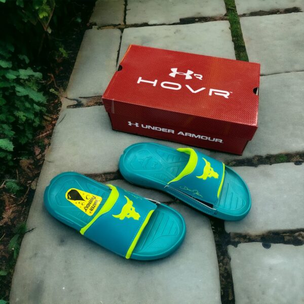 Under armour project rock 3 slides 8