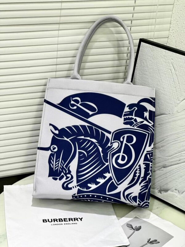 Burberry Ekd Canvas Tote 2