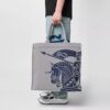 Burberry Ekd Canvas Tote 3