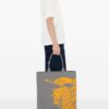 Burberry Ekd Canvas Tote
