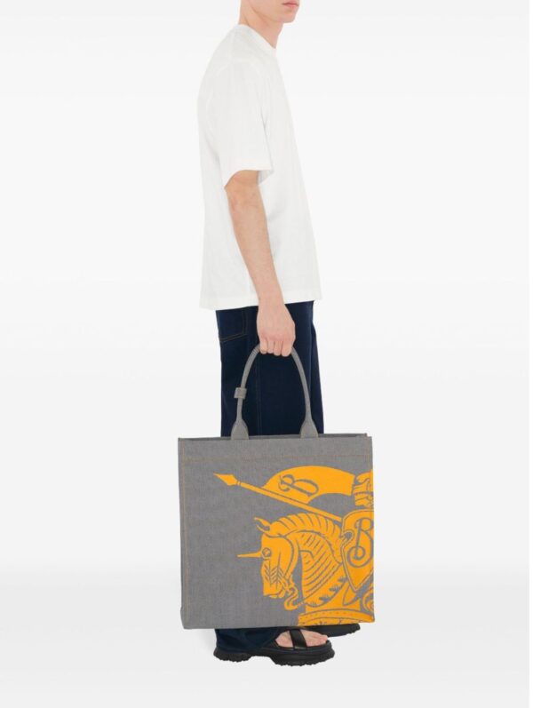 Burberry Ekd Canvas Tote