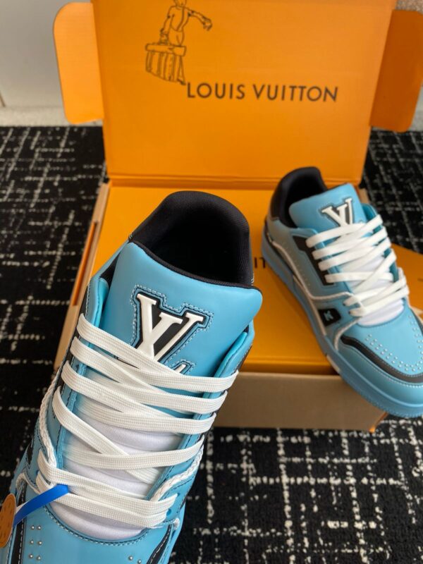 Virgil abloh iconic lv trainer sneaker - Image 3