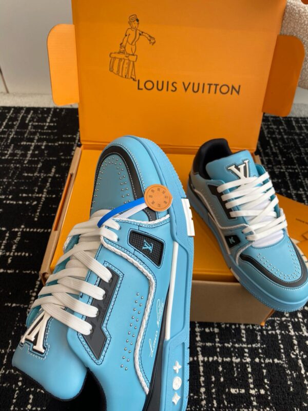 Virgil abloh iconic lv trainer sneaker - Image 5