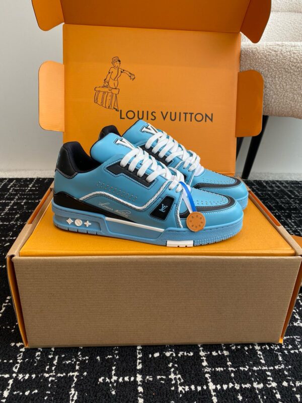 Virgil abloh iconic lv trainer sneaker - Image 4