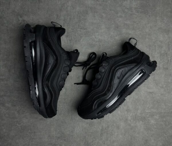 NIKE AIRMAX 97 FUTURA TRIPPLE BLACK - Image 3