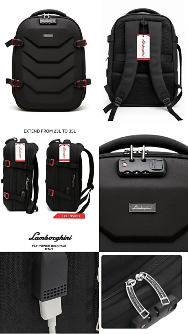 Lamborghini Fly Power BackPack - Image 2