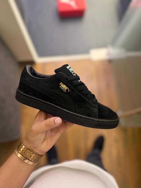 PUMA CLASSIC SUEDE TRIPPLE BLACK