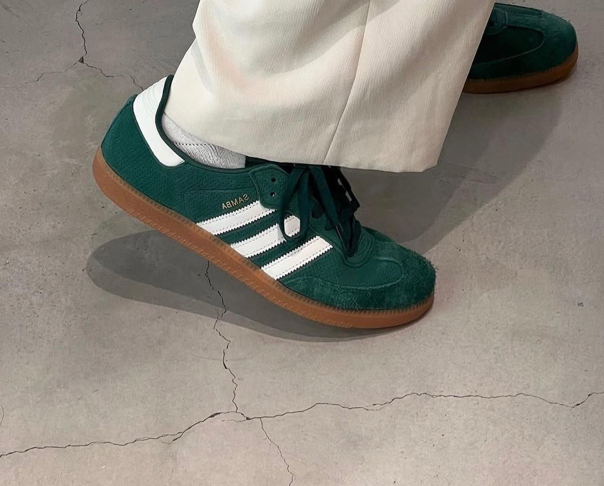 ADIDAS ORIGINALS SAMBA GREEN - Image 2